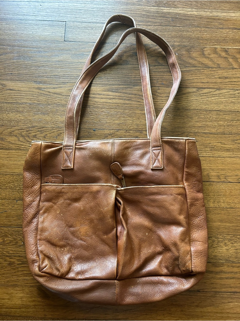 Frye Brown Leather Tote Bag